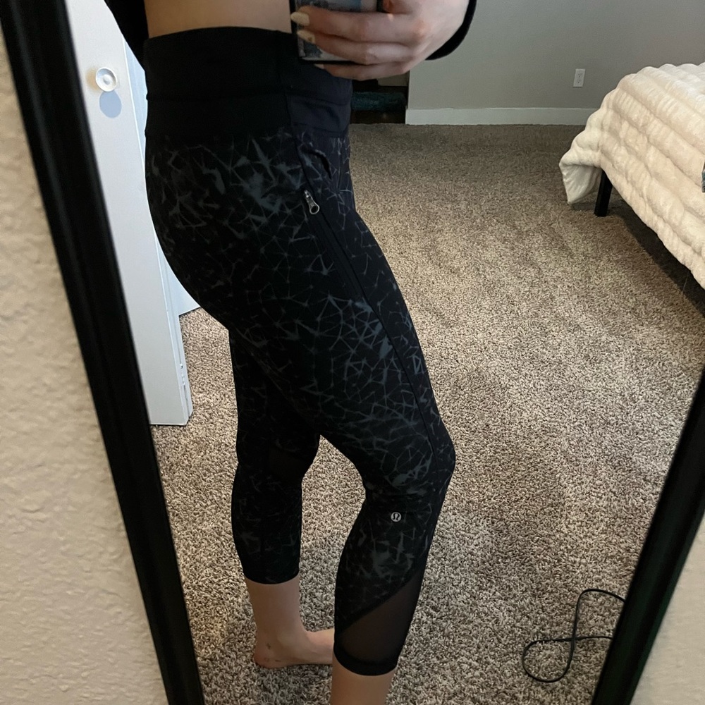 Lululemon leggings 3/4 length